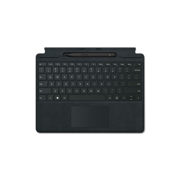 Bluetooth-Tastatur für Tablet Microsoft Surface Pro 8 Schwarz Deutsch QWERTZ (Restauriert B)